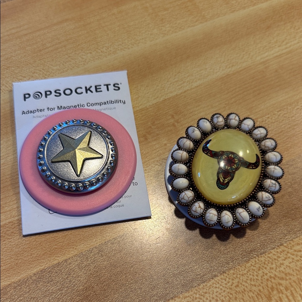 PopSockets Star and Bull Phone Grips